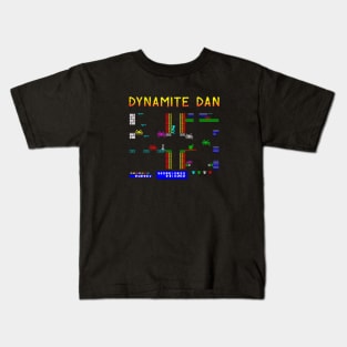 Mod.7 Arcade Dynamite Dan Video Game Kids T-Shirt